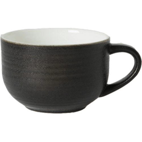 Studio Glaze Black Almost Midnight Fine Bone China Teacup