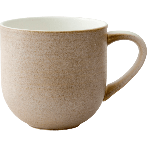 Fine bone china classic vanilla mug