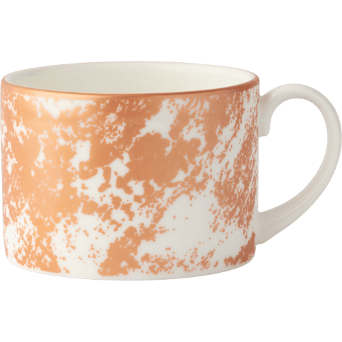 Copper fine bone china teacup[