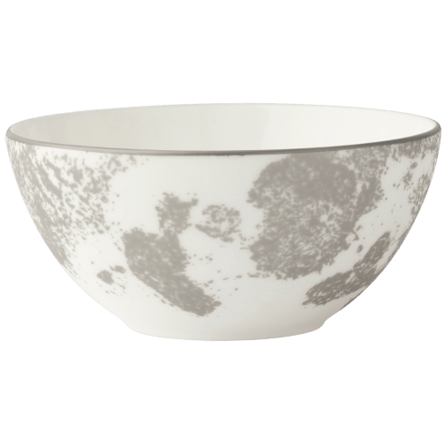 Grey fine bone china bowl