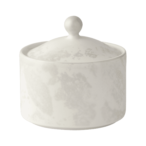 Pearl fine bone china covered sugar