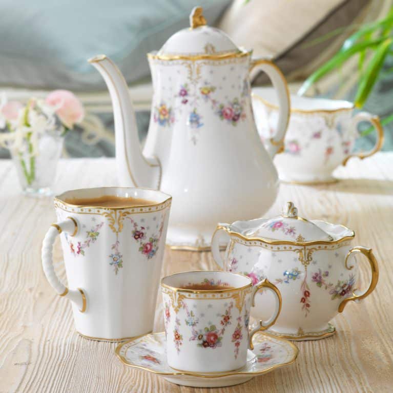 Royal Antoinette Fine Bone China Tableware Afternoon tea