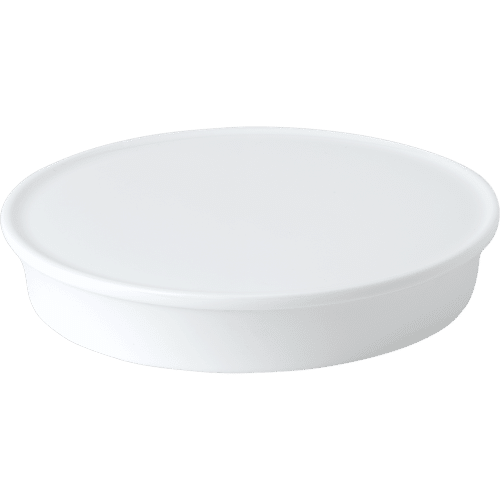 White fine bone china presentation riser