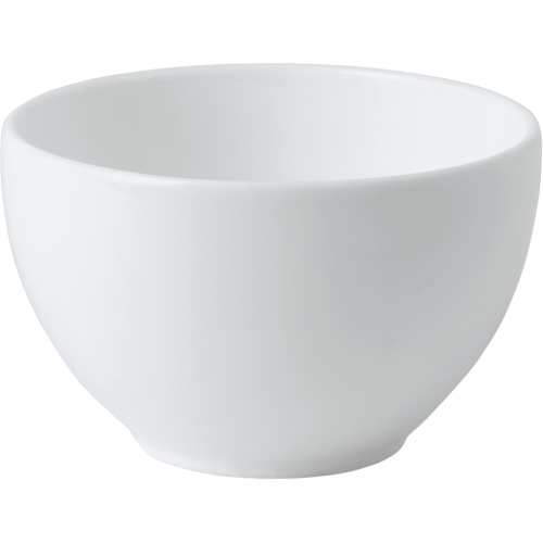 White fine bone china olive bowl