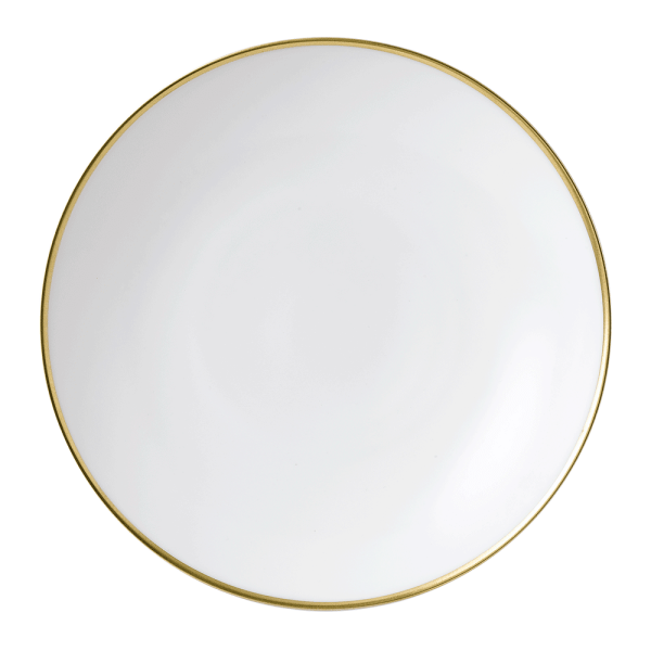 Accentuate White and Gold Fine Bone China Bowl