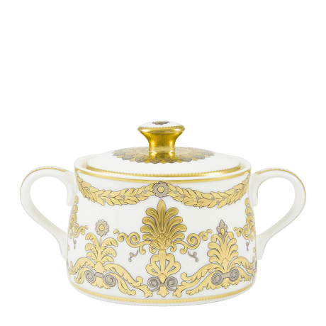 Pearl Palace Fine Bone China Tableware Covered Sugar