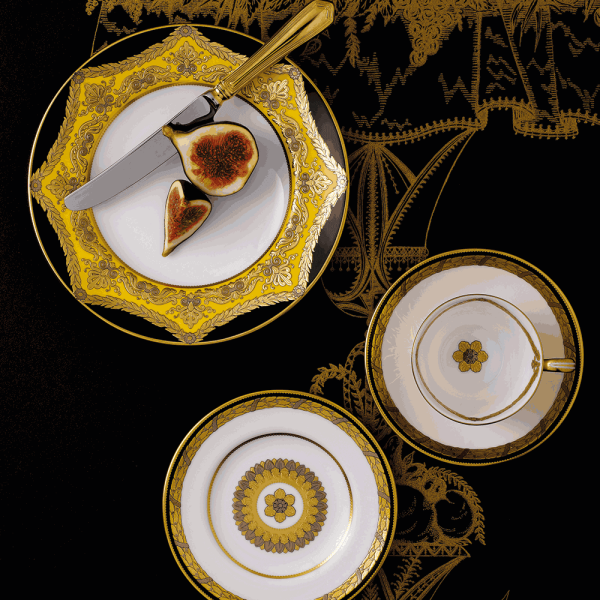 Amber Palace Fine Bone China Tableware Dining Setting