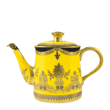 Amber Palace Fine Bone China Tableware Teapot