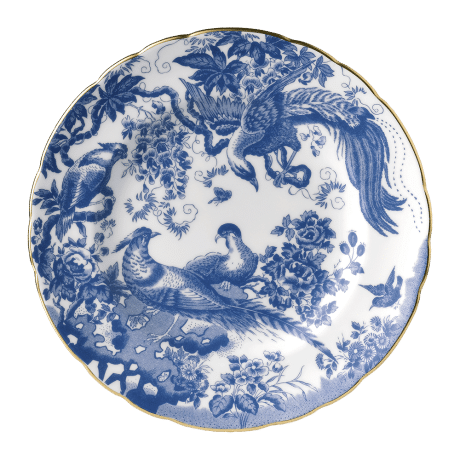 Aves Blue Fine Bone China Dinner Plate