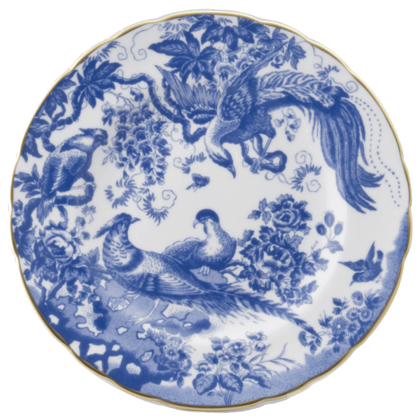 Aves Blue Fine Bone China Side Plate