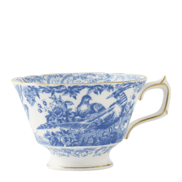 Aves Blue Fine Bone China Teacup