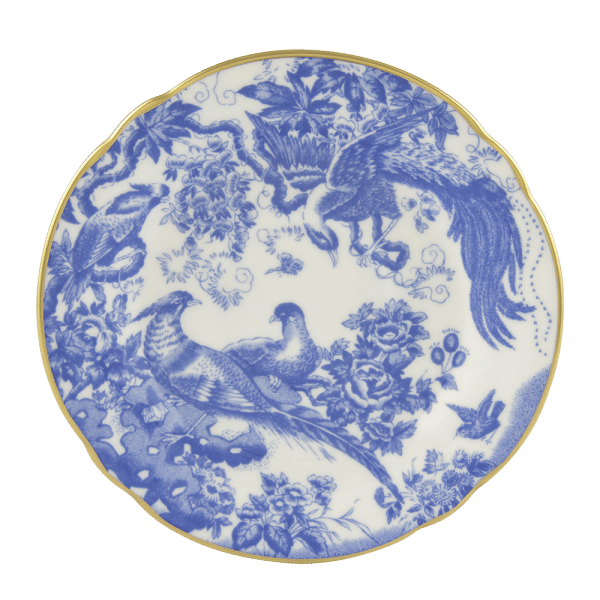 Aves Blue Fine Bone China Tea Saucer