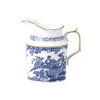 aves blue and white fine bone china cream jug