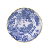 aves blue and white fine bone china coffee saucer