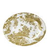 Aves Gold fine bone china oval platter