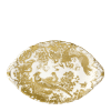 Aves Gold fine bone china sauce boat stand