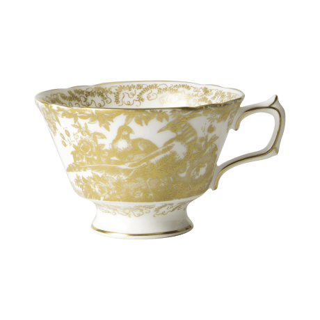 Aves Gold fine bone china teacup