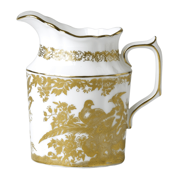 Aves Gold fine bone china cream jug