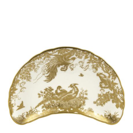 Aves Gold fine bone china salad plate