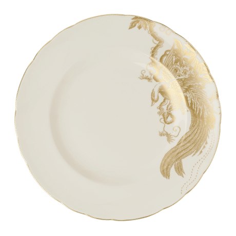 Aves Gold Motif Salad Plate (21cm) Product Image