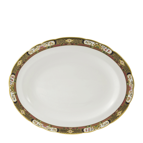 Chelsea Garden Fine Bone China Tableware Oval Dish