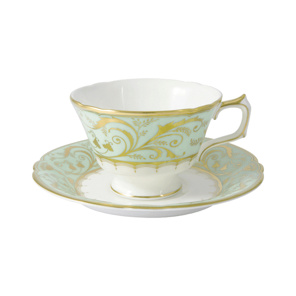 Darley Abbey Fine Bone China Tableware Teacup and Saucer