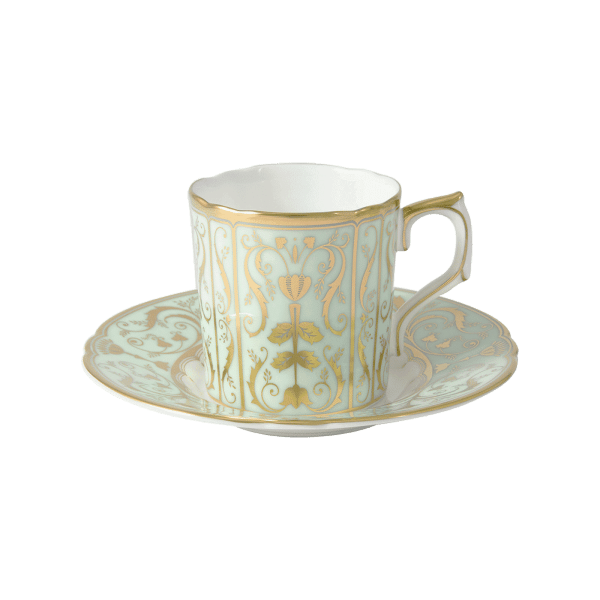 Darley Abbey Fine Bone China Tableware Coffee Cup and Saucer