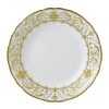 Darley Abbey White and Gold Chop Dish