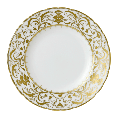 Darley Abbey White Fine Bone China Salad Plate