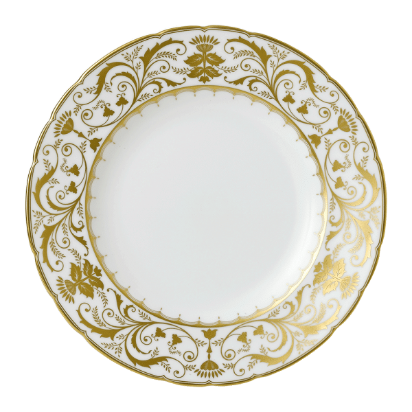 Darley Abbey White Fine Bone China Salad Plate
