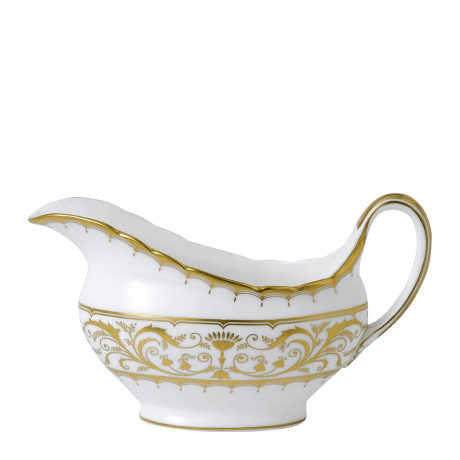 Darley Abbey White Fine Bone China Sauce Boat