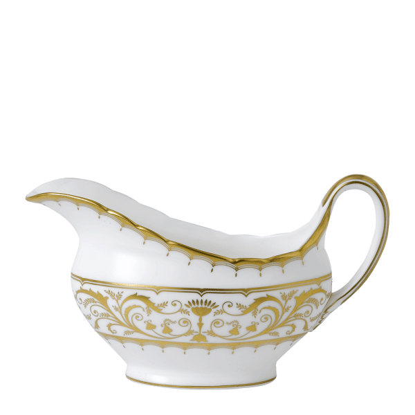 Darley Abbey White Fine Bone China Sauce Boat