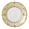 Darley Abbey White Fine Bone China Tea Saucer