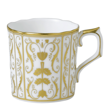 Darley Abbey White Fine Bone China Coffee Cup