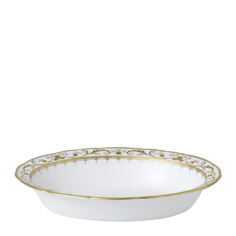 Darley Abbey White Fine Bone China Vegetable Bowl