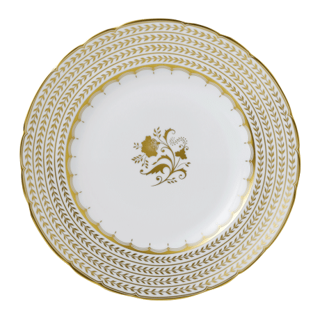Darley Abbey White Accent Plate (21cm) Product Image