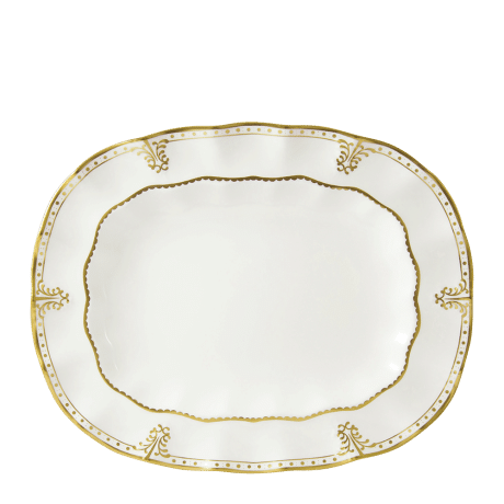 Elizabeth Gold Oval Dish (34cm) Product Image