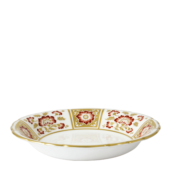 derby panel red fine bone china oatmeal bowl