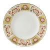 Derby Panel Red and Gold Fine Bone China Tableware Plate