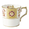 derby panel red fine bone china coffee cup