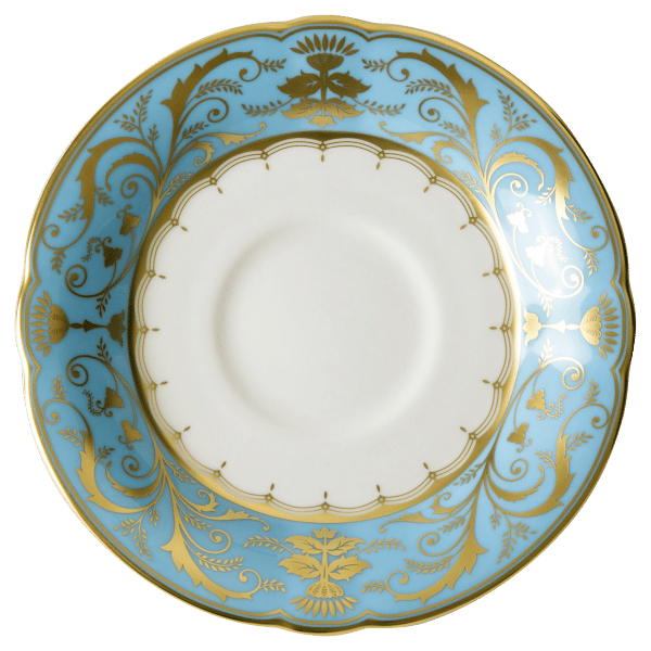 Darley Abbey Harlequin Tea Saucer