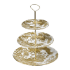 aves gold fine bone china cake stand