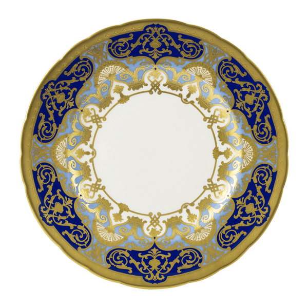 Heritage Cobalt and Dark Blue Fine Bone China Tableware Plate