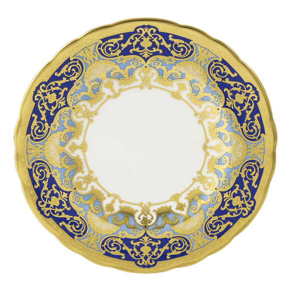 Heritage Cobalt and Dark Blue Fine Bone China Tableware Plate