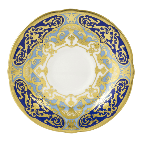 Heritage Cobalt and Dark Blue Fine Bone China Tableware Saucer