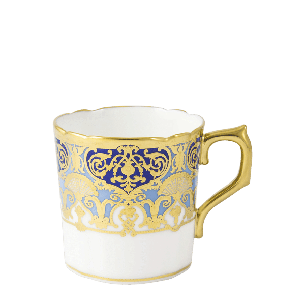Heritage Cobalt and Dark Blue Fine Bone China Tableware Coffee Cup
