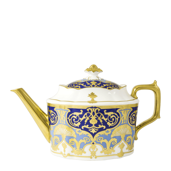 Heritage Cobalt and Dark Blue Fine Bone China Tableware Teapot
