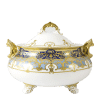 Heritage Cobalt and Dark Blue Fine Bone China Tableware Soup Tureen