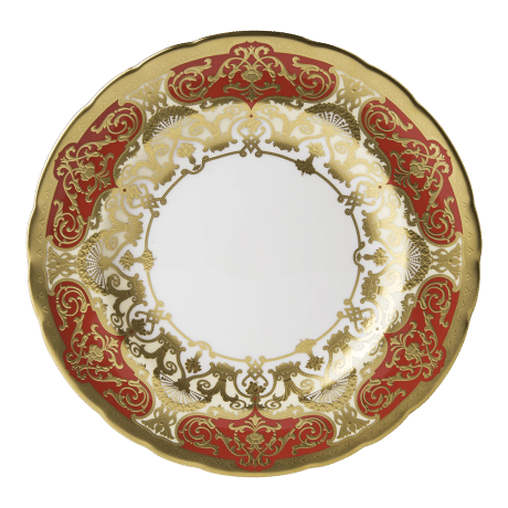 Heritage Red Fine Bone China Tableware Plate
