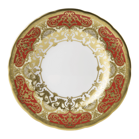 Heritage Red Fine Bone China Tableware Plate